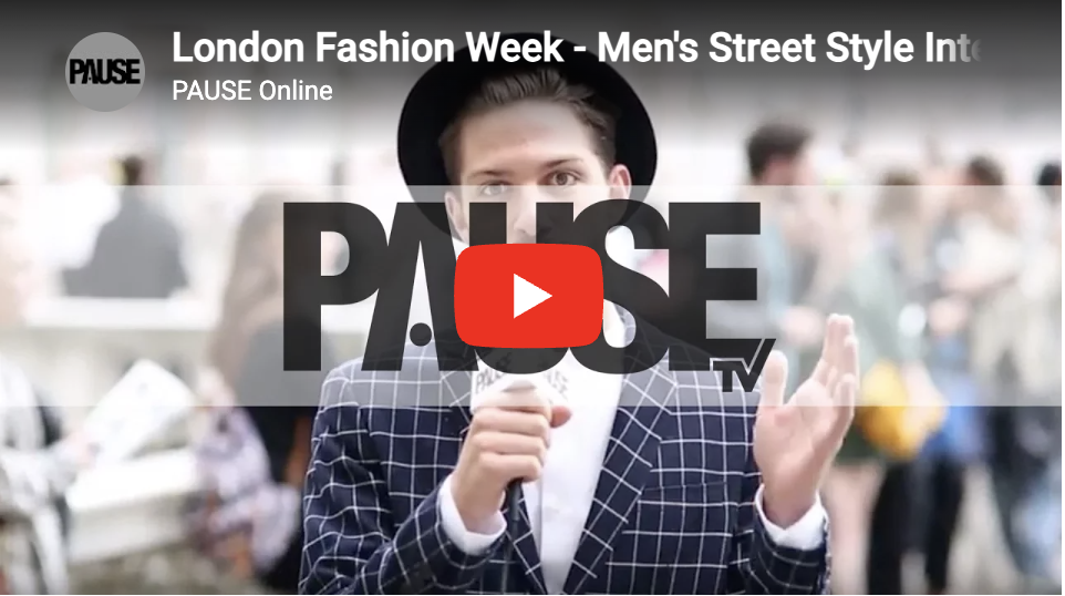 London Fashion Week – Men’s Street Style Interviews 2014